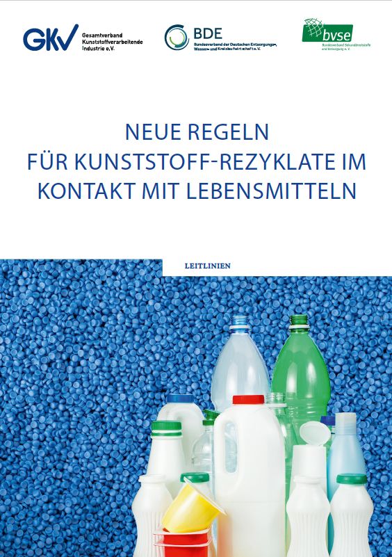 Verbände Leitlinien zum Rezyklateinsatz im Lebensmittelkontakt