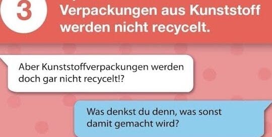 IKEV Faktencheck Mythos 3 Verpackungen Aus Kunststoff Werden Nicht Recycelt Header