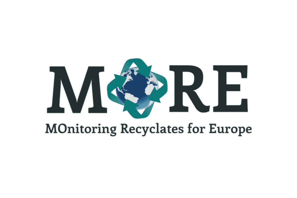 More Logo MORE Monitoring Recyclates For Europe Header