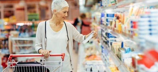 Plastik Lebensmittel Verpackung Supermarkt