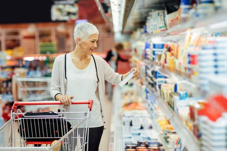 Plastik Lebensmittel Verpackung Supermarkt