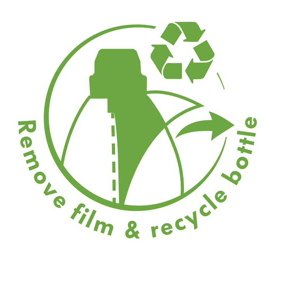 Recyc Vernel Recycling Bottle Nachhaltigkeit Entsorgung