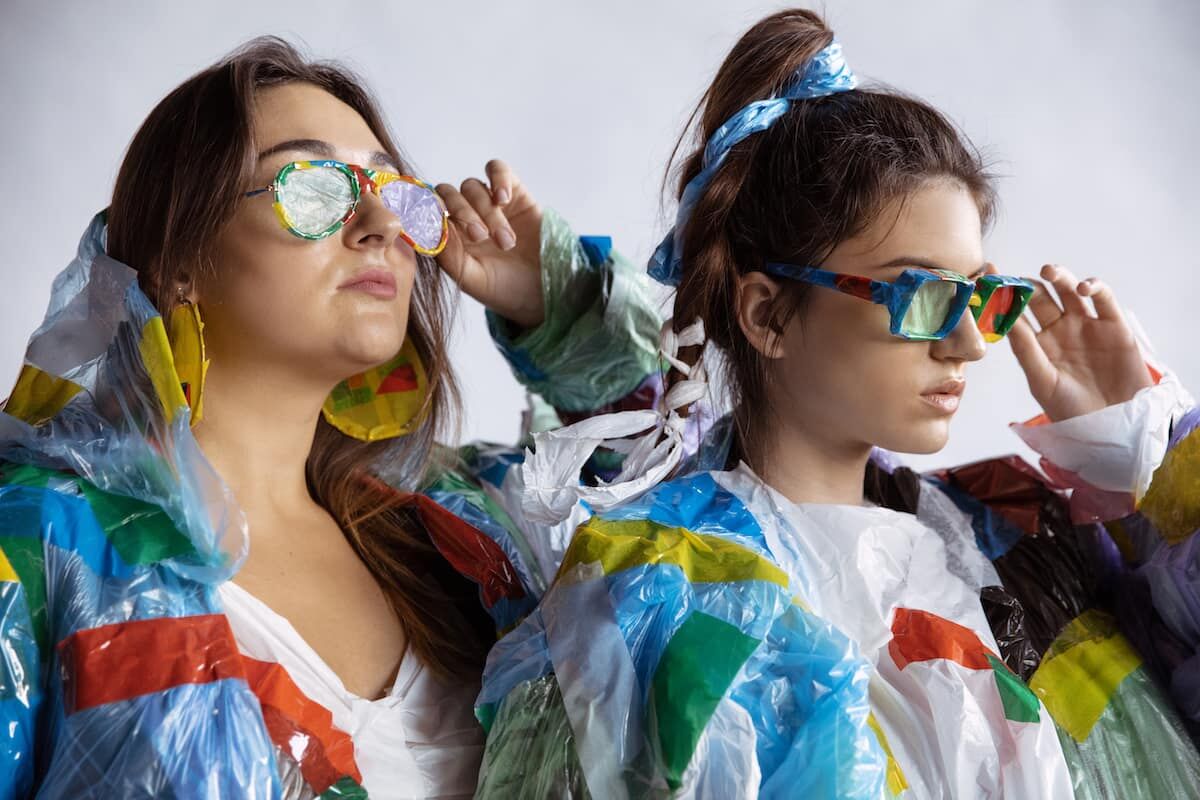 Kunststoff Mode Brille Plastik Fashion Recycling