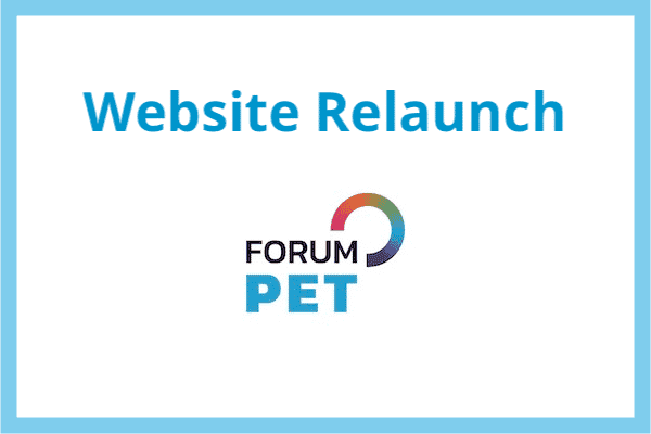 Forum PET Website Relaunch