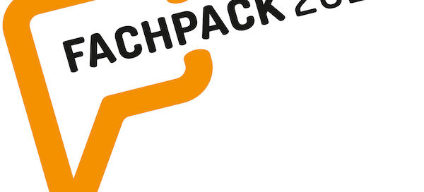 FachPack Pin Jahreszahl 4C Orange Black 2022