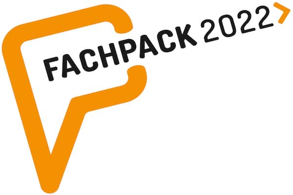 FachPack Pin Jahreszahl 4C Orange Black 2022