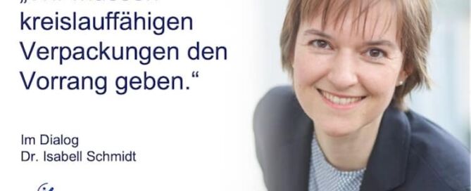 Im Dialog Isabell Schmidt Kreislauffaehige Verpackungen