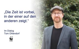 “Die Zeit ist vorbei, in der einer auf den anderen zeigt.”