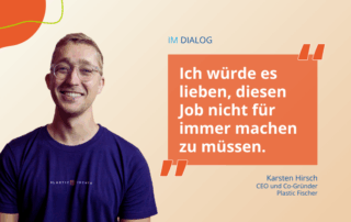 „Ich würde es lieben, diesen Job nicht für immer machen zu müssen”