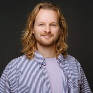 Portrait von Jonathan Scheck von Interzero - Kreislaufwirtschaft fördern und weiterentwickeln ist das Ziel. 