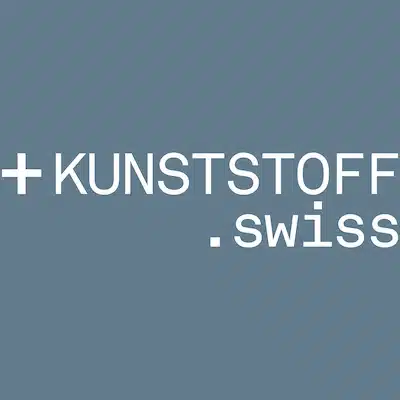Logo KUNSTSTOFF.swiss Blau Logo
